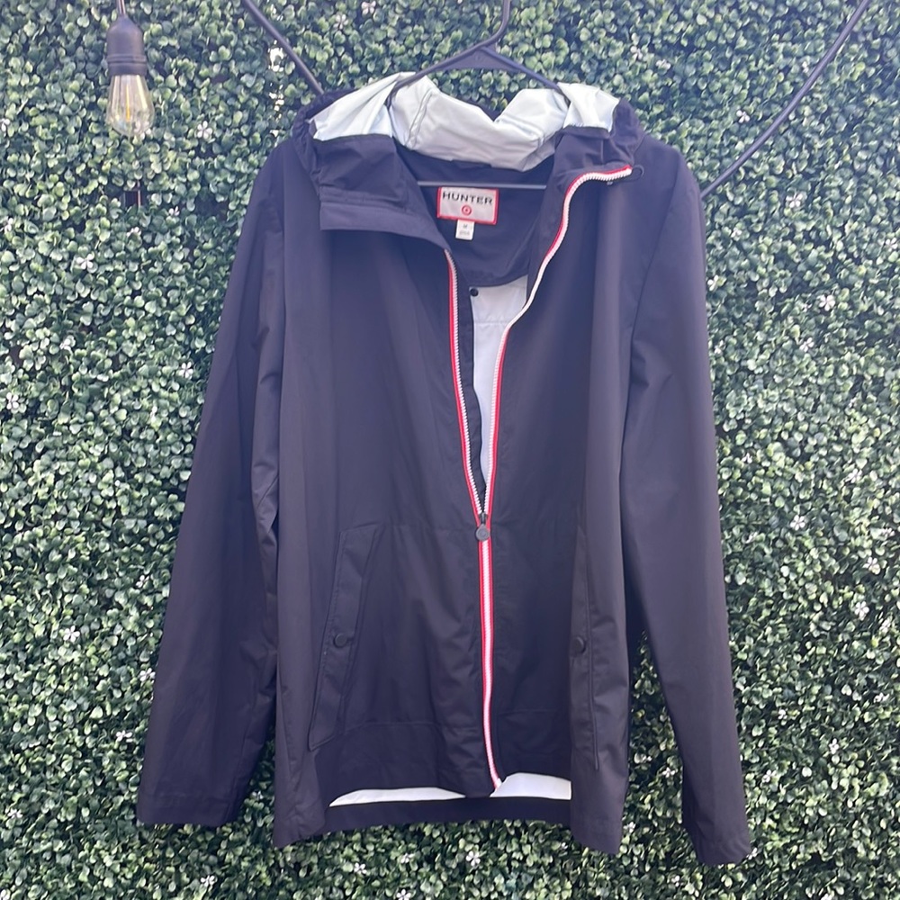 Men’s Hunter for Target raincoat , rain jacket,  black